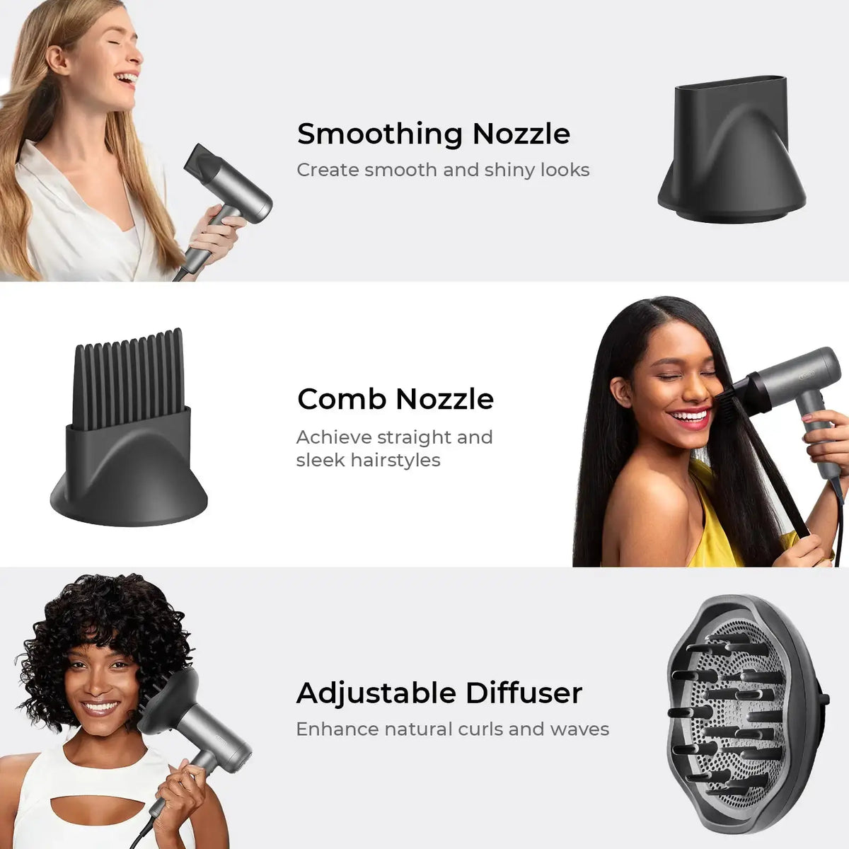 TYMO AIRHYPE LITE 3 Nozzles